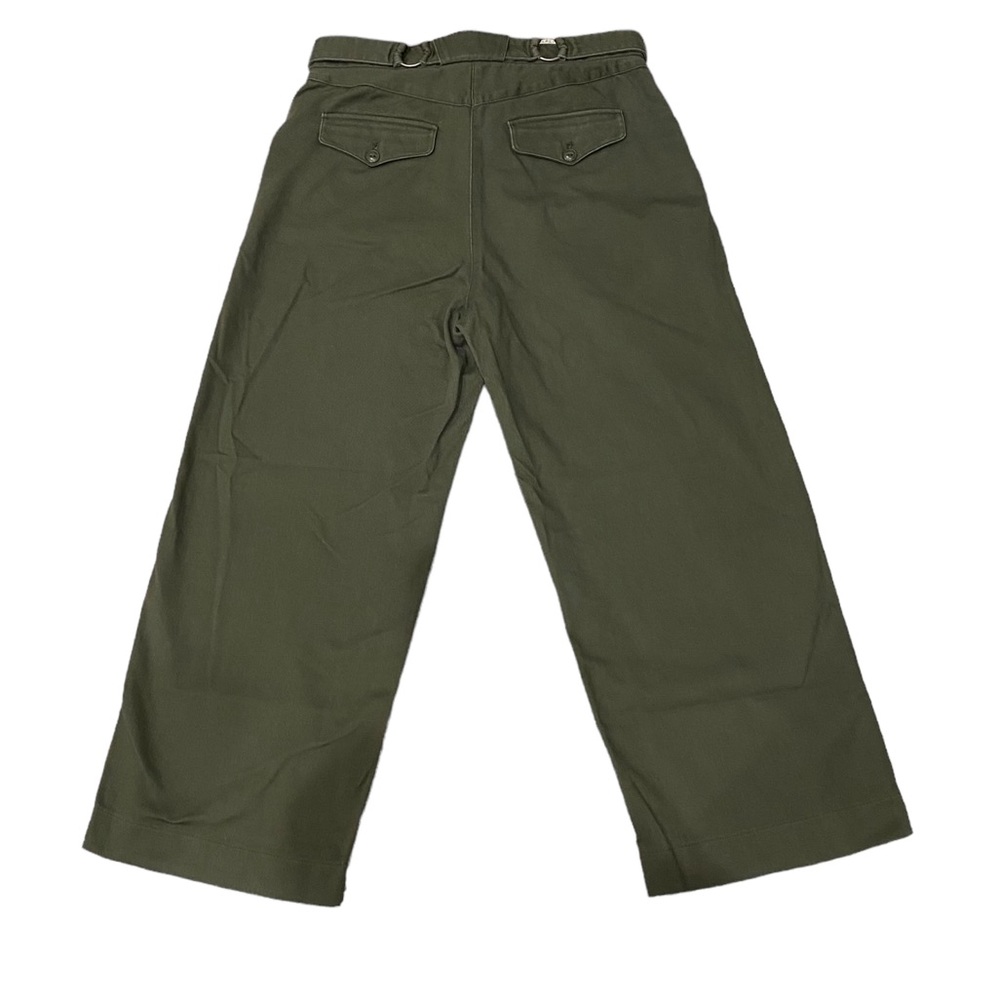 Rag & Bone Lora Green Belted Trouser, Size 31 - image 4